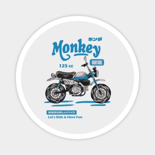 Honda Monkey - Blue Magnet